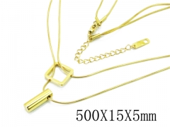HY Wholesale Stainless Steel 316L Necklaces-HY32N0084HZL