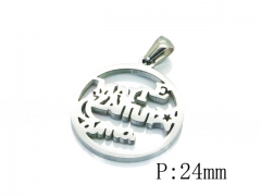 HY Wholesale 316L Stainless Steel Pendant-HY54P0240JL