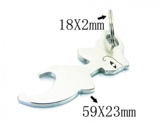 HY Wholesale Stainless Steel Keychain-HY64P0803MC