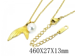 HY Stainless Steel 316L Necklaces (Animal Style)-HY32N0074OC