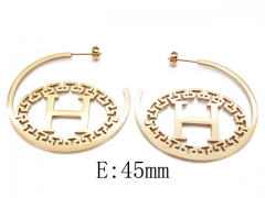 HY Wholesale 316L Stainless Steel Earrings-HY32E0090OA