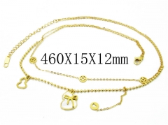 HY Wholesale Stainless Steel 316L Necklaces-HY32N0083HIF