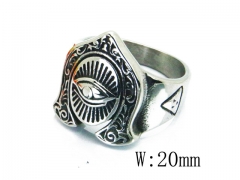 HY Wholesale 316L Stainless Steel Casting Rings-HY22R0814HIZ
