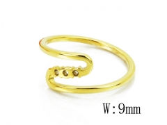 HY Wholesale 316L Stainless Steel CZ Rings-HY14R0602OF