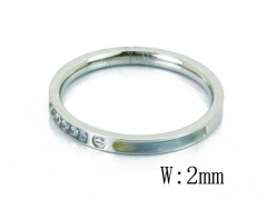 HY Wholesale 316L Stainless Steel Shell Rings-HY14R0604NS