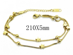 HY Wholesale Stainless Steel 316L Bracelets-HY22B0606HOA