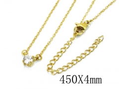 HY Wholesale Stainless Steel 316L Necklaces-HY22N0600HHU