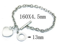 HY Wholesale Stainless Steel 316L Bracelets-HY22B0611HJD