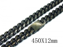 HY Wholesale Stainless Steel 316L Curb Chains-HY08N0080JMS