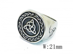 HY Wholesale 316L Stainless Steel Casting Rings-HY22R0813HIE