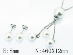 HY Stainless Steel jewelry Pearl Set-HY59S1441OL