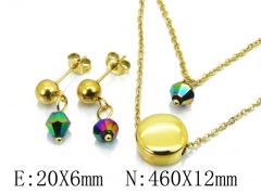 HY Wholesale 316L Stainless Steel jewelry Set-HY91S0824HHR
