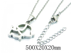 HY Stainless Steel 316L Necklaces (Animal Style)-HY91N0168LLU