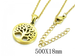 HY Wholesale Stainless Steel 316L Necklaces-HY91N0174MLD