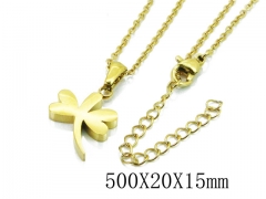 HY Stainless Steel 316L Necklaces (Animal Style)-HY91N0178MLS