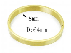 HY Wholesale 316L Stainless Steel Popular Bangle-HY59B0601PW