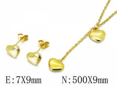 HY Wholesale 316L Stainless Steel Lover jewelry Set-HY59S1462ML