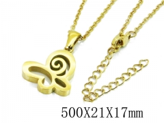 HY Stainless Steel 316L Necklaces (Animal Style)-HY91N0176MLW