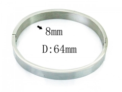 HY Wholesale 316L Stainless Steel Popular Bangle-HY59B0600NL