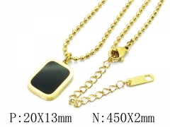 HY Wholesale Stainless Steel 316L Necklaces-HY32N0108NE
