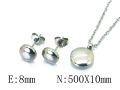 HY Wholesale 316L Stainless Steel jewelry Set-HY59S1465LE