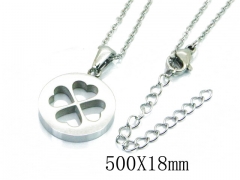 HY Wholesale Stainless Steel 316L Lover Necklaces-HY91N0149LLQ