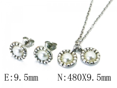 HY Stainless Steel jewelry Pearl Set-HY59S1467LL