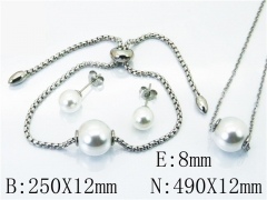 HY Stainless Steel jewelry Pearl Set-HY59S1439HJD