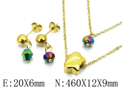 HY Wholesale 316L Stainless Steel jewelry Set-HY91S0822HHS