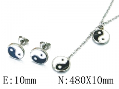 HY Wholesale 316L Stainless Steel jewelry Set-HY59S1457N5