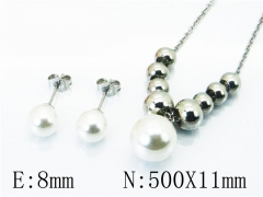 HY Stainless Steel jewelry Pearl Set-HY59S1431NC