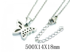 HY Stainless Steel 316L Necklaces (Animal Style)-HY91N0166LLD