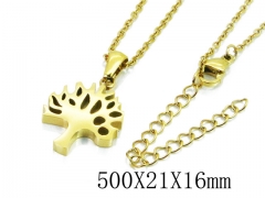 HY Wholesale Stainless Steel 316L Necklaces-HY91N0175MLF