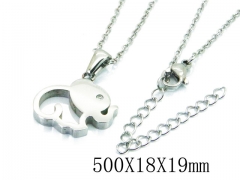 HY Stainless Steel 316L Necklaces (Animal Style)-HY91N0169LLT