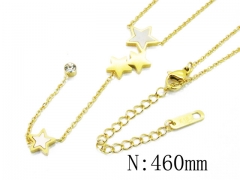 HY Wholesale| Popular CZ Necklaces-HY32N0103HEE