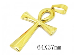 HY 316L Stainless Steel Cross Pendants-HY08P0823HSS