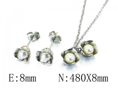 HY Stainless Steel jewelry Pearl Set-HY59S1471LL