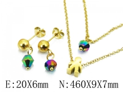 HY Wholesale 316L Stainless Steel jewelry Set-HY91S0827HIQ