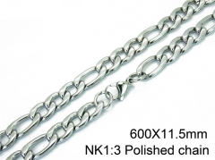 HY Stainless Steel Figaro Chain (Good Quality )-HY01N058