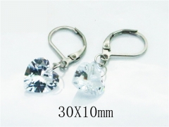 HY Wholesale 316L Stainless Steel Drops Earrings-HY21E0091II