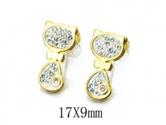 HY Wholesale 316L Stainless Steel Drops Earrings-HY67E0320KL