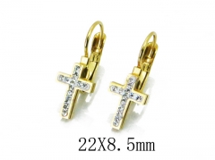 HY Wholesale 316L Stainless Steel Drops Earrings-HY67E0316LS