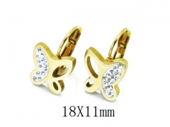 HY Wholesale 316L Stainless Steel Drops Earrings-HY67E0318LZ