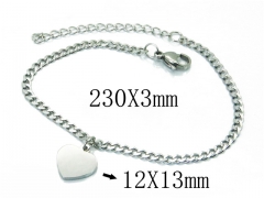 HY Wholesale Stainless Steel 316L Bracelets-HY91B0436MA