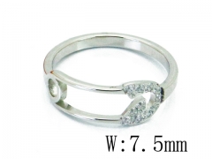 HY Wholesale 316L Stainless Steel Rings-HY14R0608PW