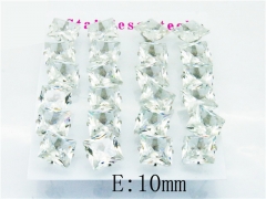 HY Stainless Steel Small Crystal Stud-HY21E0089HPL