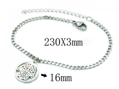 HY Wholesale Stainless Steel 316L Bracelets-HY91B0430MW