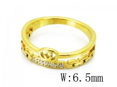 HY Wholesale 316L Stainless Steel Rings-HY14R0612PT