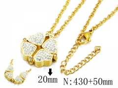 HY Wholesale| Popular CZ Necklaces-HY64N0093HNQ