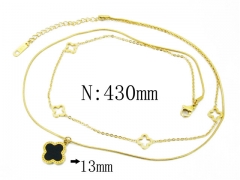 HY Wholesale Stainless Steel 316L Necklaces-HY32N0126HHC